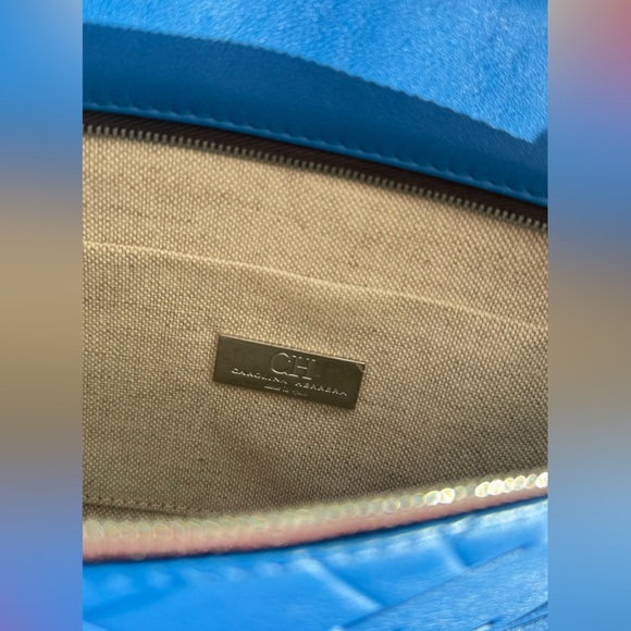 Carolina Herrera leather clutch bag - Picture 6 of 6